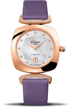 Glashutte Original,Glashutte Original - Ladies Collection - Pavonina Red Gold - Mother of Pearl - Watch Brands Direct