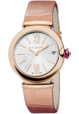 Bulgari - Lucea 33mm - Pink Gold - Watch Brands Direct
 - 2