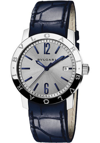 Bulgari,Bulgari - BVLGARI Solotempo 39mm - Stainless Steel - Watch Brands Direct