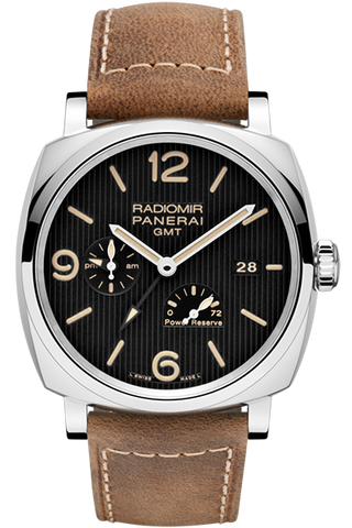 Panerai - Radiomir 1940 3 Days GMT Power Reserve Automatic Acciaio – 45mm - Watch Brands Direct