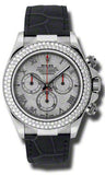 Rolex - Daytona White Gold - Diamond Bezel - Watch Brands Direct
 - 5