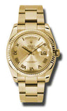 Rolex - Day-Date President Yellow Gold - Fluted Bezel - Watch Brands Direct
 - 8