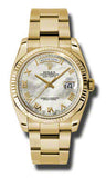 Rolex - Day-Date President Yellow Gold - Fluted Bezel - Watch Brands Direct
 - 15