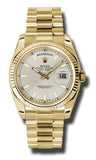 Rolex - Day-Date President Yellow Gold - Fluted Bezel - Watch Brands Direct
 - 39