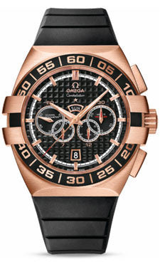 Omega,Omega - Constellation Double Eagle Co-Axial Chrono Red Gold - Watch Brands Direct