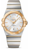Omega,Omega - Constellation Co-Axial Day-Date 38 mm - Stainless Steel And Yellow Gold - Watch Brands Direct