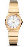 Omega,Omega - Constellation Quartz 24 mm - Polished Yellow Gold - Watch Brands Direct