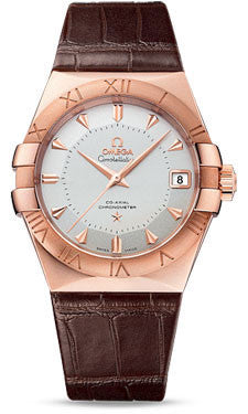 Omega,Omega - Constellation Co-Axial 38 mm - Sedna Gold - Watch Brands Direct