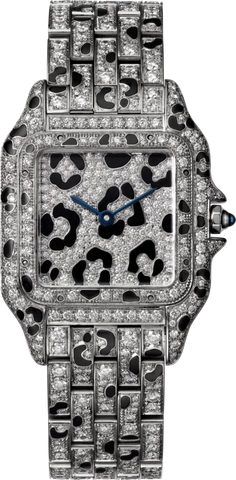 Cartier,Cartier - Panthère de Cartier - White Gold Diamond and Panther Spots - Watch Brands Direct