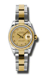 Rolex - Datejust Lady 26 - Steel and Yellow Gold - Fluted Bezel - Watch Brands Direct
 - 43