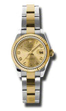 Rolex - Datejust Lady 26 - Steel and Yellow Gold - Fluted Bezel - Watch Brands Direct
 - 44