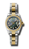Rolex - Datejust Lady 26 - Steel and Yellow Gold - Fluted Bezel - Watch Brands Direct
 - 52