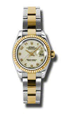 Rolex - Datejust Lady 26 - Steel and Yellow Gold - Fluted Bezel - Watch Brands Direct
 - 55