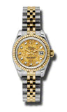 Rolex - Datejust Lady 26 - Steel and Yellow Gold - Fluted Bezel - Watch Brands Direct
 - 34