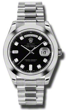 Rolex Day-Date II President Platinum Polished Bezel – Watch