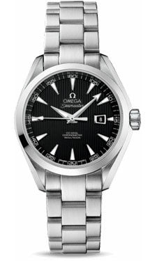 Omega,Omega - Seamaster Aqua Terra 150 M Co-Axial 34 mm - Stainless Steel - Watch Brands Direct