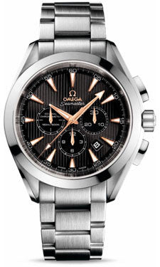 Omega,Omega - Seamaster Aqua Terra 150 M Co-Axial Chronograph 44 mm - White Gold - Watch Brands Direct