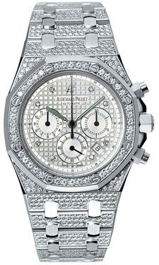 Audemars Piguet,Audemars Piguet - Royal Oak Chronograph 39mm - White Gold - Watch Brands Direct