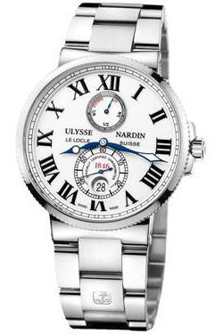 Ulysse Nardin,Ulysse Nardin - Marine Chronometer 43mm - Stainless Steel - Watch Brands Direct