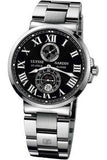 Ulysse Nardin,Ulysse Nardin - Marine Chronometer 43mm - Stainless Steel - Watch Brands Direct