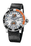 Ulysse Nardin,Ulysse Nardin - Marine Diver 45mm - Titanium - Rubber Strap - Watch Brands Direct