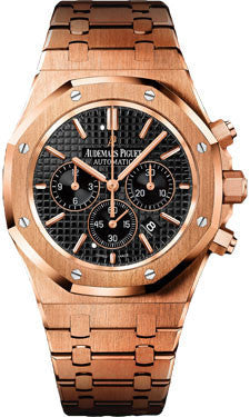 Audemars Piguet,Audemars Piguet - Royal Oak Chronograph 41mm - Pink Gold - Watch Brands Direct