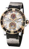 Ulysse Nardin,Ulysse Nardin - Marine Diver 45mm - Titanium and Rose Gold - Watch Brands Direct