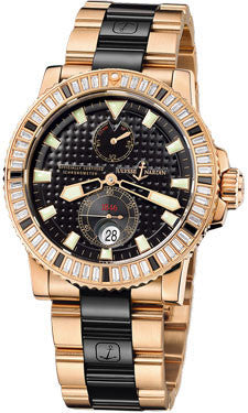 Ulysse Nardin Marine Diver Rose Gold and Diamonds