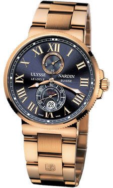Ulysse Nardin Marine Chronometer 43mm Rose Gold – Watch Brands