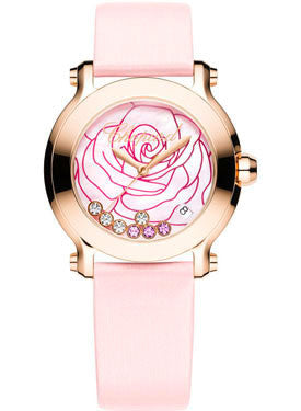 La Vie en Rose Chopard - Happy Sport La Vie en Rose - Rose Gold – Watch Brands