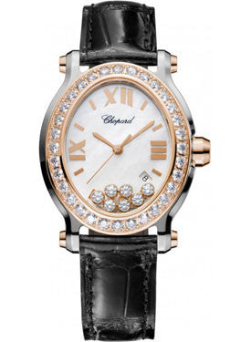 Chopard happy sport oval watch top