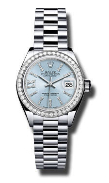 Øst Timor gjorde det Telegraf Rolex - Datejust Lady 28 Platinum - President Bracelet – Watch Brands  Direct - Luxury Watches at the Largest Discounts