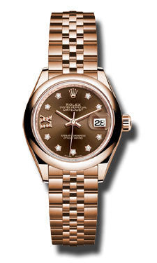 Rolex datejust lady rose gold sale