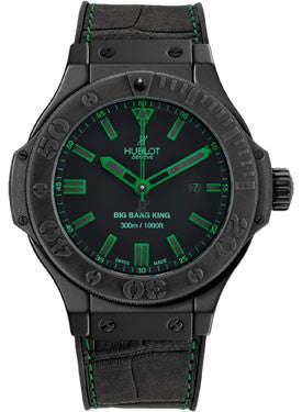 Hublot,Hublot - Big Bang King 48mm All Black Green - Watch Brands Direct