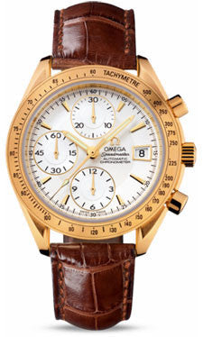 Omega,Omega - Speedmaster Date - Yellow Gold - Watch Brands Direct