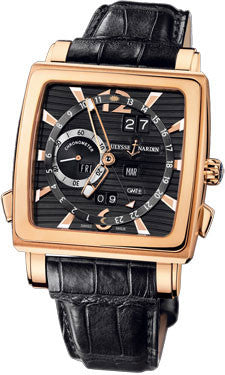Ulysse Nardin - Quadrato - Dual Time Perpetual - Rose Gold – Watch