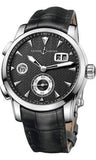 Ulysse Nardin,Ulysse Nardin - Dual Time Manufacture - Stainless Steel - Leather Strap - Watch Brands Direct