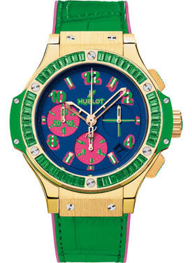 Hublot,Hublot - Big Bang 41mm Pop Art Yellow Gold - Watch Brands Direct