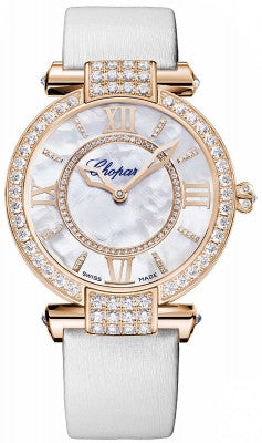 Chopard - Imperiale - Automatic 36mm  - Rose gold and Diamonds - Watch Brands Direct
