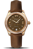 Glashutte Original,Glashutte Original - Ladies Collection - Serenade - Rose Gold - Brown - Watch Brands Direct