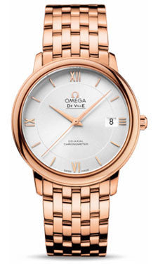 Omega,Omega - De Ville Prestige Co-Axial 36.8 mm - Red Gold - Watch Brands Direct
