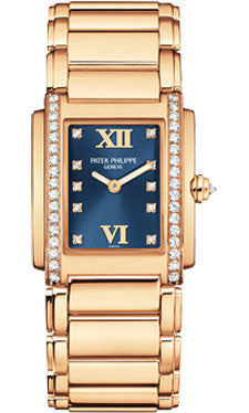 Patek Philippe Twenty-4 Medium Rose Gold Bracelet – Watch