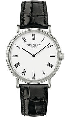 Patek Philippe,Patek Philippe - Calatrava 35mm - White Gold - Watch Brands Direct