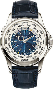 Patek Philippe,Patek Philippe - Complications World Time - Platinum - Watch Brands Direct
