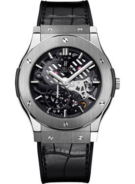 Hublot,Hublot - Classic Fusion Ultra-Thin Skeleton Titanium - Watch Brands Direct