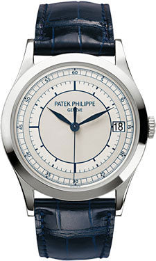 Patek Philippe,Patek Philippe - Calatrava 38mm - White Gold - Watch Brands Direct