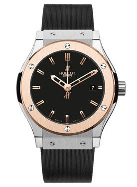 Hublot,Hublot - Classic Fusion 38mm Zirconium And Red Gold - Watch Brands Direct