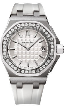 Audemars Piguet,Audemars Piguet - Royal Oak Offshore Lady Quartz - Stainless Steel - Watch Brands Direct