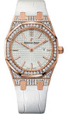 Audemars Piguet,Audemars Piguet - Royal Oak Lady Quartz 33mm - Pink Gold - Watch Brands Direct