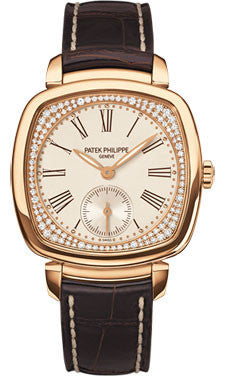 Patek Philippe,Patek Philippe - Gondolo Ladies - Rose Gold - 30 mm×33.8 mm - Watch Brands Direct